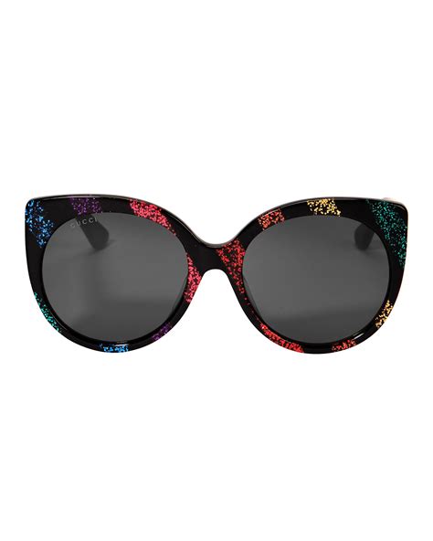 gucci rainbow cat eye sunglasses